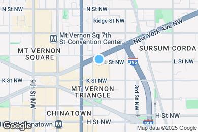 Map image of the property - 475 K St NW