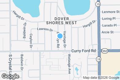 Map image of the property - 1327 Berwyn Rd