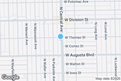 Map image of the property - 1056 N Central Ave