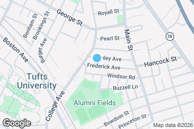 Map image of the property - 91 Frederick Ave