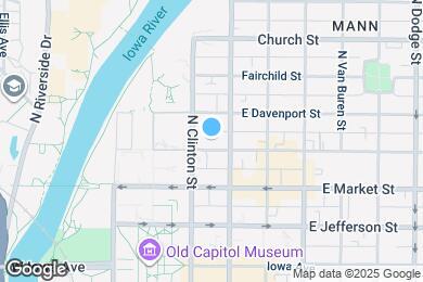 Map image of the property - 112 E Bloomington St