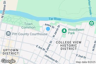 Map image of the property - 105 N Summit St