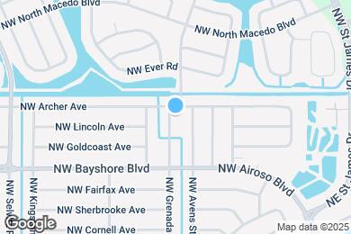 Map image of the property - 781 NW Grenada St