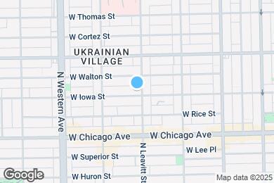 Map image of the property - 2204 W Iowa St