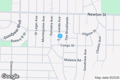 Map image of the property - 1967 Tonawanda Ave
