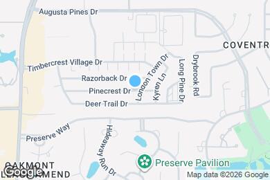 Map image of the property - 8220 Pinecrest Dr
