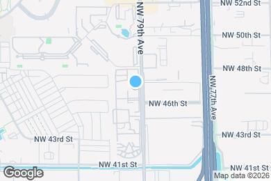 Map image of the property - 4540 NW 79th Ave