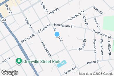 Map image of the property - 500 Raleigh St
