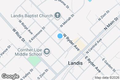 Map image of the property - 110 S Valley St