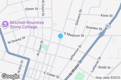 Map image of the property - 635 N 2nd St