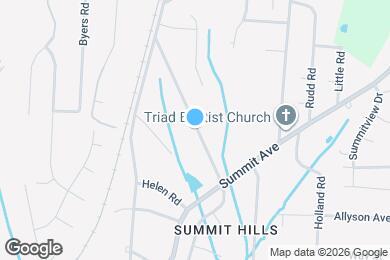 Map image of the property - 1816 Yarborough Dr