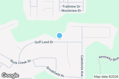 Map image of the property - 725 Gulf Land Dr