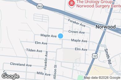 Map image of the property - 4721 Section Ave