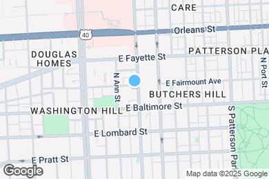 Map image of the property - 24 N Wolfe St