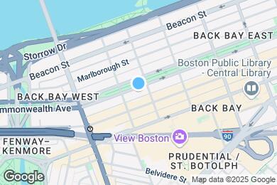 Map image of the property - 296 Commonwealth Ave