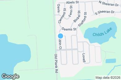 Map image of the property - 1824 Aldrin Ct