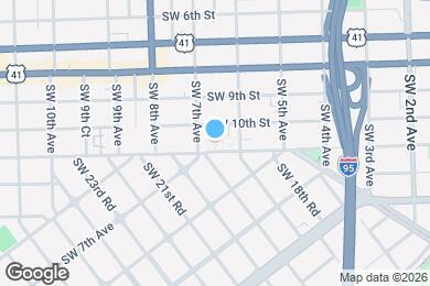 Map image of the property - 661 SW 11th St