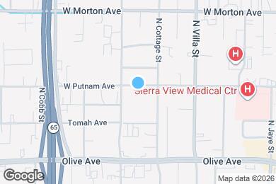 Map image of the property - 757 W Putnam Ave