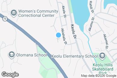 Map image of the property - 1119 Akipohe St