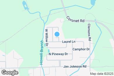 Map image of the property - 2013 E Willow Dr