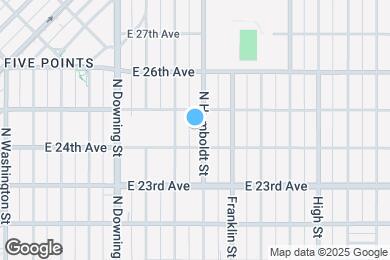 Map image of the property - 2431 N Humboldt St