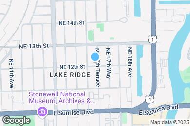 Map image of the property - 1205 NE 17th Ter