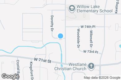 Map image of the property - 1915 W 74th St