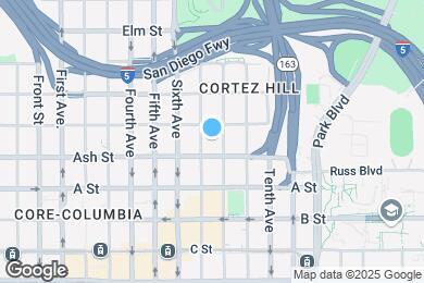 Map image of the property - 702 Ash St