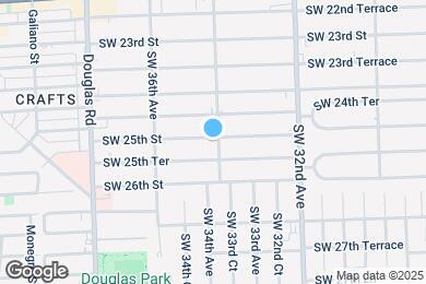 Map image of the property - 3400 SW 25th St
