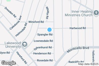 Map image of the property - 3415 Spangler Rd