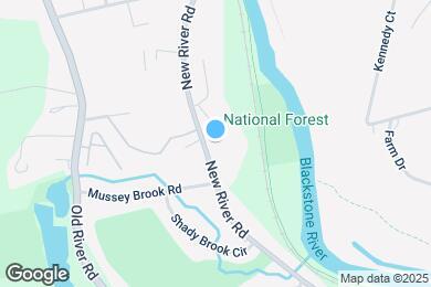 Map image of the property - 402 New River Rd