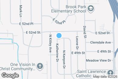 Map image of the property - 4955 Katherine Dr