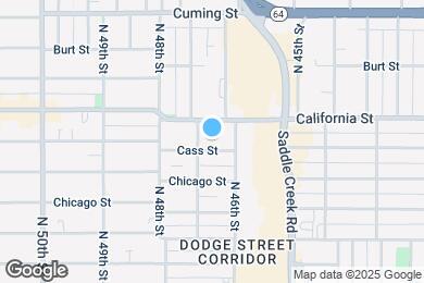 Map image of the property - 4622 Cass St