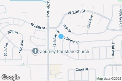 Map image of the property - 3007 45th Ave