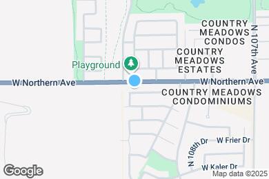 Map image of the property - 11056 W Lane Ave