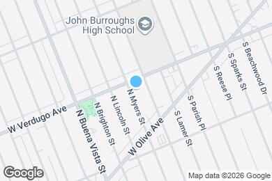 Map image of the property - 236 N Myers St