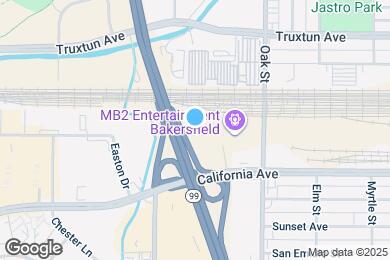 Map image of the property - Furnished Studio-Bakersfield - California ...