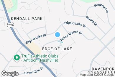 Map image of the property - 2562 Willow Branch Dr