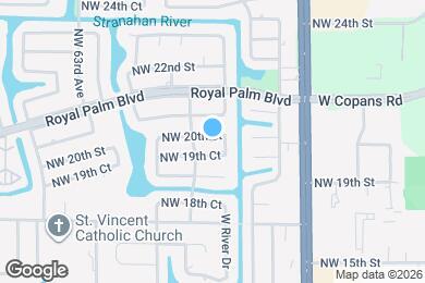 Map image of the property - 6106 NW 20th St
