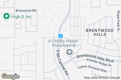 Map image of the property - 1603 Citrus Orchard Way