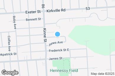 Map image of the property - 204 Tucker Ave