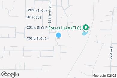 Map image of the property - 20322 86th Ave Ct E