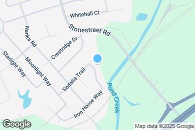 Map image of the property - 3702 Iron Horse Way