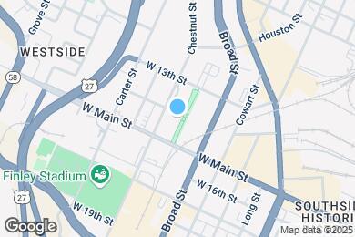 Map image of the property - 1400 Chestnut