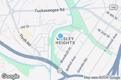 Map image of the property - 527 Dubois Court
