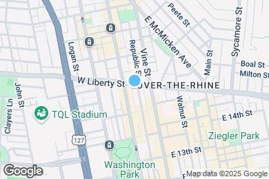 Map image of the property - 1537 Republic St