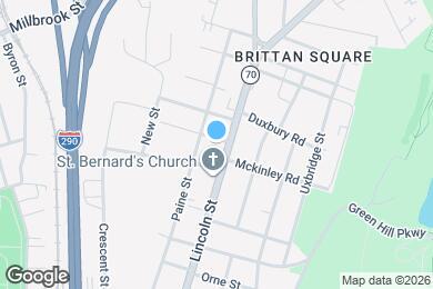 Map image of the property - 1 Vinton St