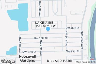 Map image of the property - 2601 NW 15th Ct