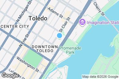 Map image of the property - Tower on the Maumee and Ferrara Flats