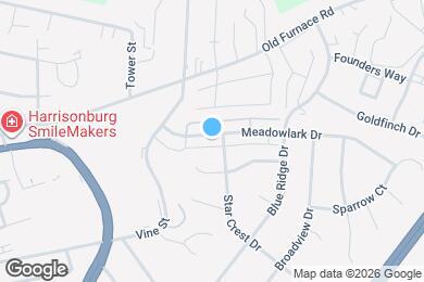 Map image of the property - 939 Meadowlark Dr
